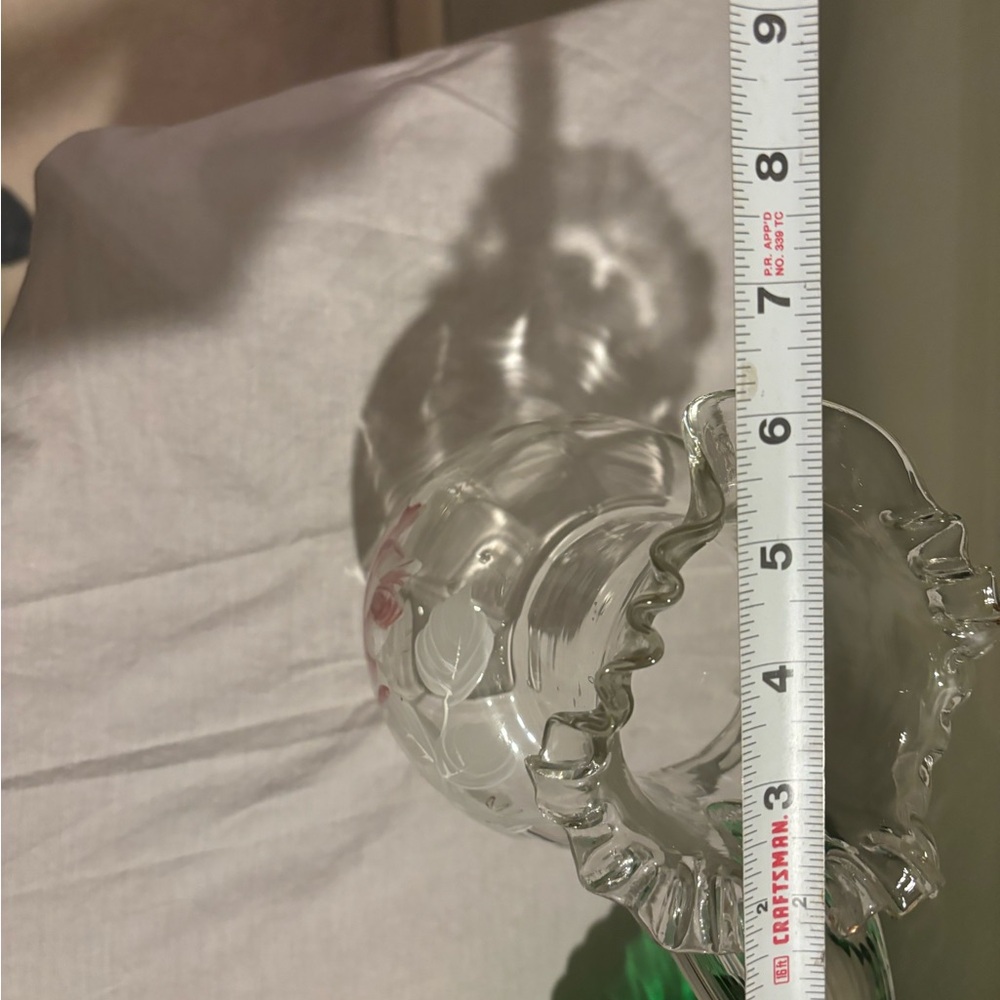 Vintage Glass Pitcher - Picture 4 of 4